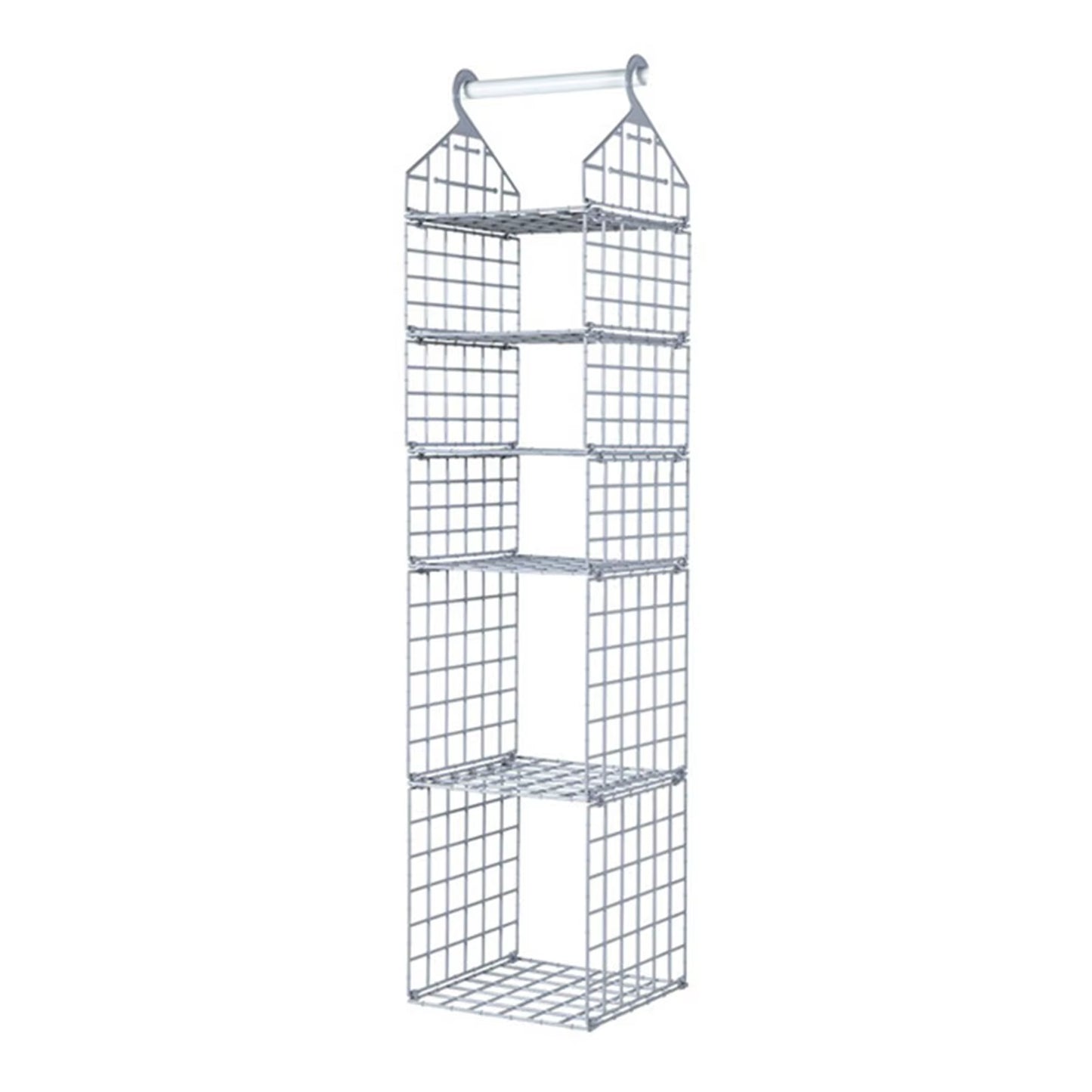 ClosetMax™ Foldable Hanging Organizer – Multi-Tier Space Saver for Pajamas, Coats, Sweaters & More