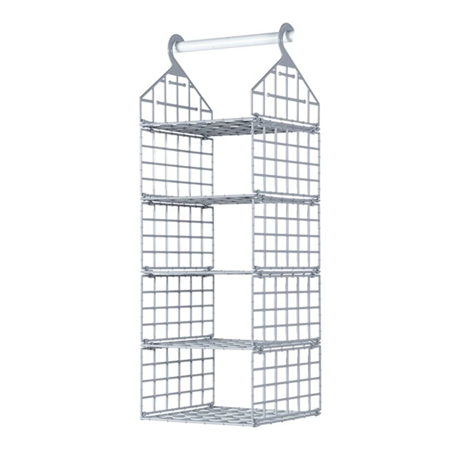 ClosetMax™ Foldable Hanging Organizer – Multi-Tier Space Saver for Pajamas, Coats, Sweaters & More